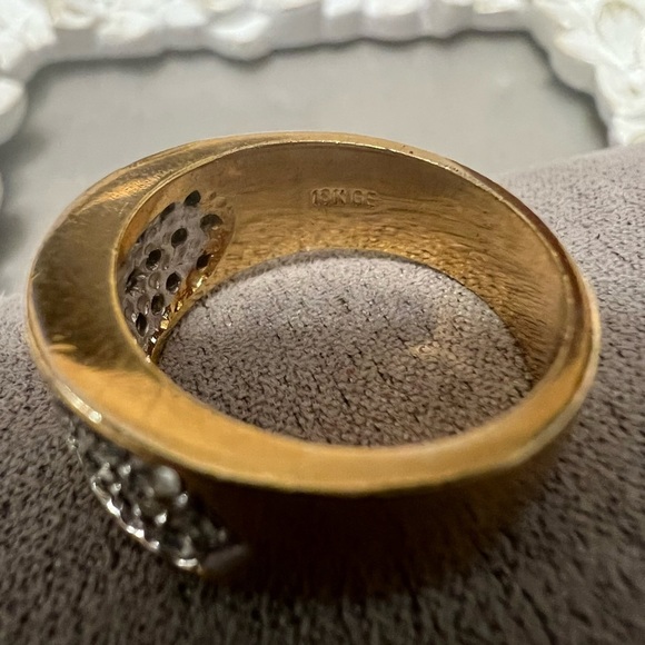 18K GE ring size 7 - Picture 5 of 6
